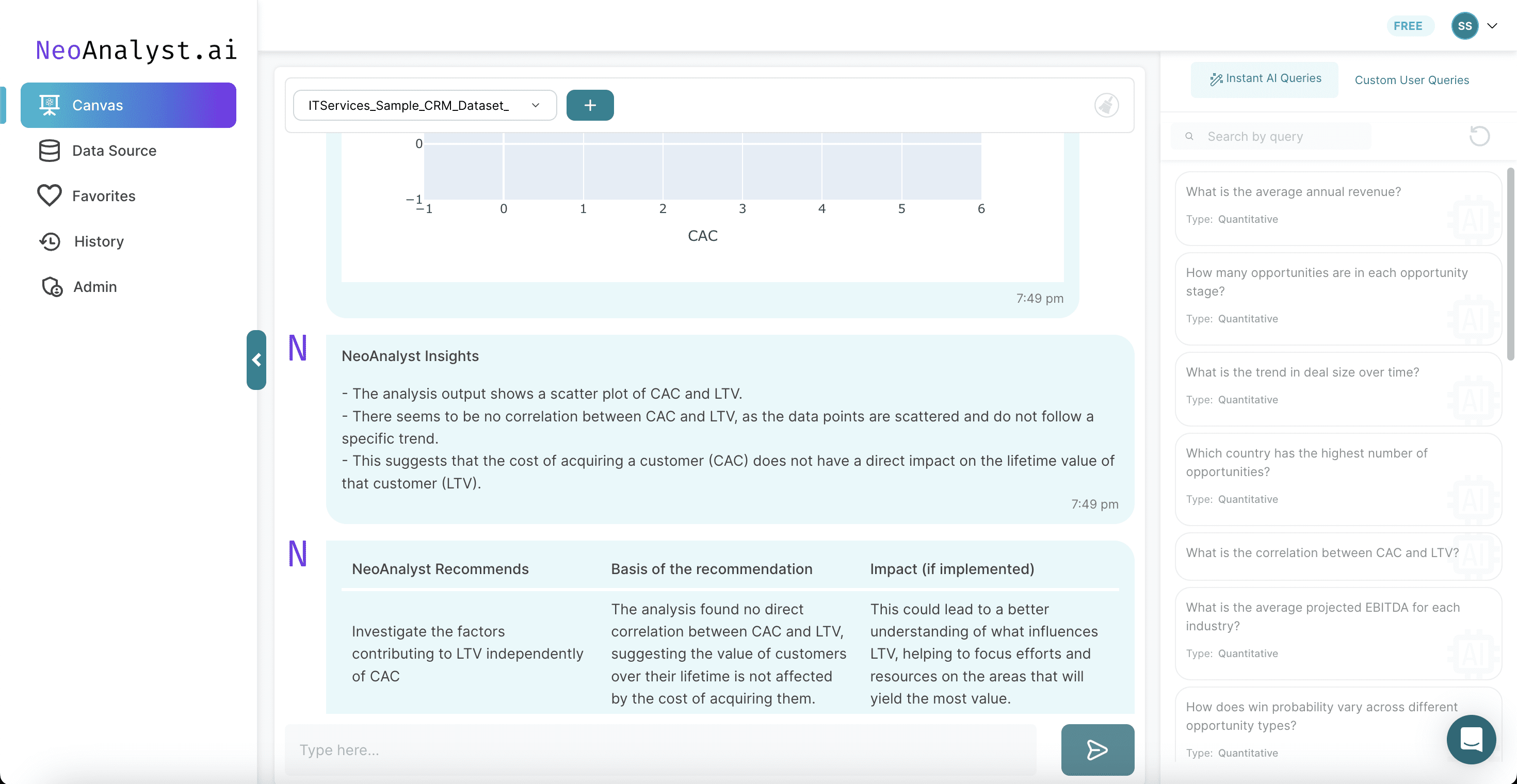 NeoAnalyst Screenshot